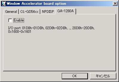 GA-1280A option